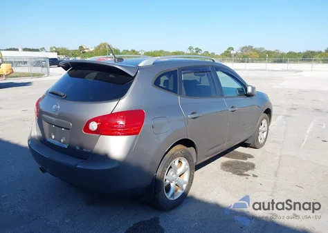 2008 Nissan Rogue Sl из США, поврежденный, VIN JN8AS58VX8W412516